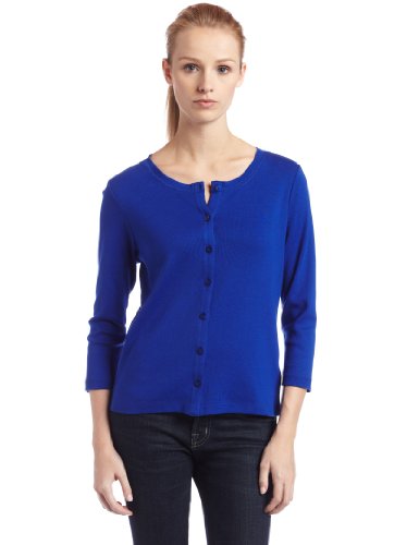 Rafaella Womens Knit Cardigan