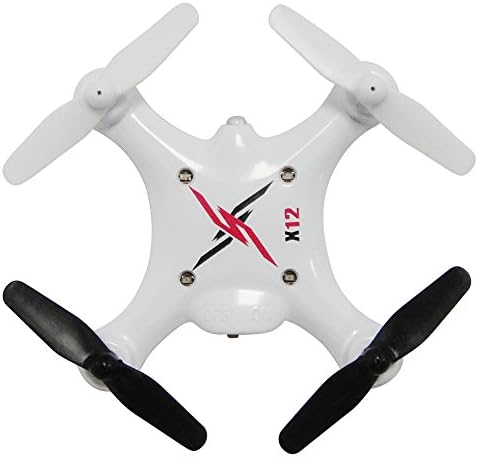 Lionbay® X12 Nano 6-Axis Gyro 4CH RC Quadcopter Mini Drone -White