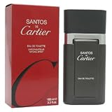* Santos de Cartier for Men * 3.3 oz / 3.4 oz (100 ml) EDT Spray