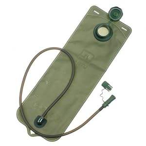 TOMTOP 3L Bicycle Mouth Water Bladder Bag Hydration Camping Hiking Climbing Military Green