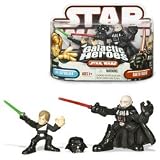 Star Wars: Galactic Heroes Figure - Luke Skywalker 2 & Darth Vader 3