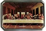 Mens The Last Supper Picture Metal Belt Buckle