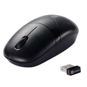 ���j�[�N ���C�����X2.4G �N���b�N�����Â��ȃT�C�����g�}�E�X �u���b�N M326GB