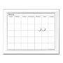Magnetic Dry Erase Calendar in White by Board Dudes