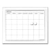 Magnetic Dry Erase Calendar in White by Board Dudes
