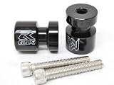 SUZUKI GSXR SWINGARM SPOOL SLIDERS ENGRAVED FRAME SLIDERS