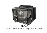 Willie & Max MotorCycle Bags Wolf Head