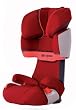 Cybex 0500180009 - Solution X Autokindersitz Gruppe II und III (15 - 36 kg), von 4 bis ca. 12 Jahre, chili-red / bordeaux