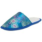 Green Tech Women's Asian Print Scuff Slipper