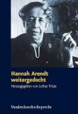 Produkt-Bild: Hannah Arendt weitergedacht: Ein Symposium (Schriften Des Hannah-Arendt-Instituts Fur Totalitarismusforschung)
