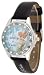 Disney Fairies Diamond Round Strap Watch Model 23929B