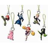 Disney Kim Possible Cell Phone Charms - Set of 6