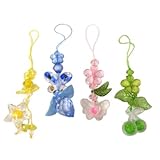 クリスタルフラワーストラップ （50個入） [おもちゃ＆ホビー]【キャッシュバックキャンペーン対象商品】