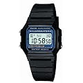 Casio - F-105W-1AWYEF - Montre homme - Digitale - Bracelet en caoutchouc noir