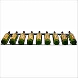 Wine Master Cellars WS-PR-P Nine Bottle Wall Mounted Platinum Series Presentation Wine Rack