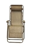 Bliss Hammocks Gravity Free Recliner - Linen Straw
