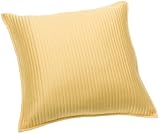 Brentwood Channel Stitch 18-Inch Pillow, Yellow
