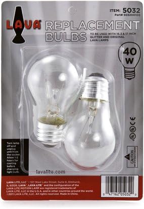 Lava Lamp Bulbs - 40W