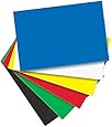 Creative Hands by Fibre-Craft - 12-Piece Colored Foam Sheets - Arts and Crafts - No Scissors or Glue Required - 12 Inches by 18 Inches - For Ages 3 and Up