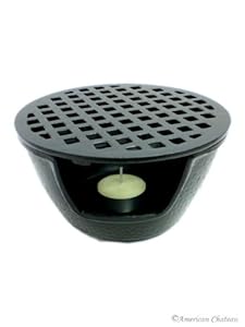 Cast Iron Teapot Warmer 5-3/4in Black #tw1