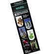 Lesezeichen WILDLIFE - 6 magnetische Lesezeichen