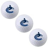 NHL McArthur Vancouver Canucks White 3-Pack Golf Balls