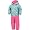 Pink Taffy/Auqa Haze Print