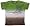 Mish Mish Green Dip Dye Tee Size 2T - M