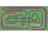 Jadlam Racing New SCALEXTRIC DIGITAL SET SL16 PITLANE LAYOUT 4 CARS