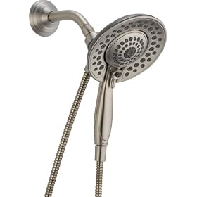 Delta 58045-SS In2Ition Two-In-One Shower, Stainless