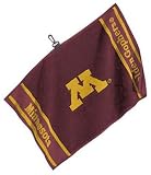 NCAA Minnesota Golden Gophers Woven Jacquard Golf Towel