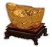 Golden Chinese Feng Shui Ingot