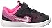 NIKE Girls' Revolution 3 Running Shoe (TDV), Black/Metallic Silver/Hyper Pink/White, 10 M US Toddler