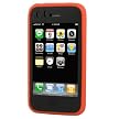 Xgear iPhone 3G Two-Tone Premium Silicone Case - Red (IP3-SIL24-RD)