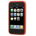 Xgear iPhone 3G Two-Tone Premium Silicone Case - Red (IP3-SIL24-RD)