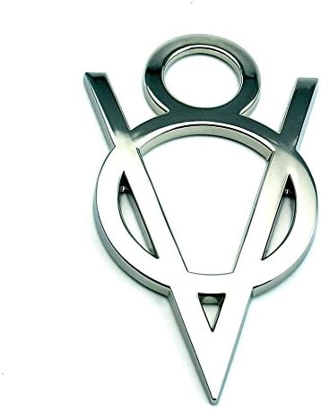 Metal V8 Car Trunk Rear Emblem for Mustang F-150 GT Falcon V8 Badge Sticker