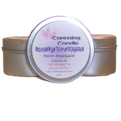 Caressing Candle Body Massage Candle, Peppermint