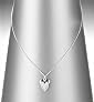 Silver Plated Heart Friend Necklace Silver Plated Heart Friend Necklace