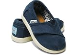 Toms - Summer Classics Tiny Toddlers Shoes In Navy Canvas