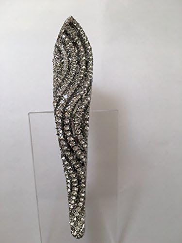 Clear Crystal Metal Beak Clip