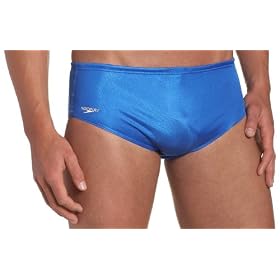Speedo Men's Race Nylon Solid Water Polo Brief Swimsuit