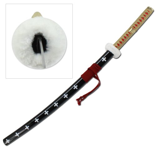 Japanese anime surgeon law sword - red & black w cr…