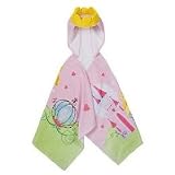 Disney Princess Hooded Towel for Bath, Pool, or Beach - Cinderella, Belle, Aurora - 23x51 Inches