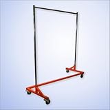 IMAGE OF Heavy Duty Z Rack Rolling Garment Rack / Clothing Rack