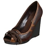  : Nine West Women's Warshay Pump,Dk Brown,11 M US