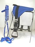 MINIATURE HORSE / SM PONY BAREBACK SADDLE SET DURABLE BLUE