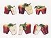 APPLE 3-Dimensional Magnet Set of 6 Magnets *NEW!*