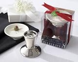 Shaken, Not Stirred Ceramic Martini Salt and Pepper Shaker (Set of 32)