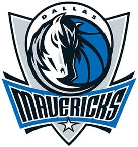 Dallas Mavericks NBA logo wall decal sticker. 3 stickers (7")