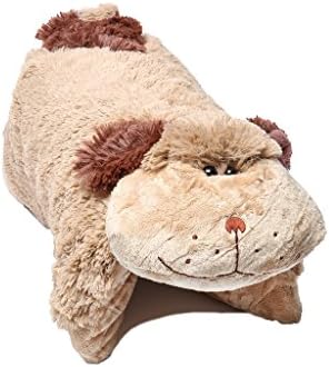 MolToys Bedtime Cuddle Pets Stuffed Animal Childrens Soft Pillow Toy Play - Puppy 18" Coffe